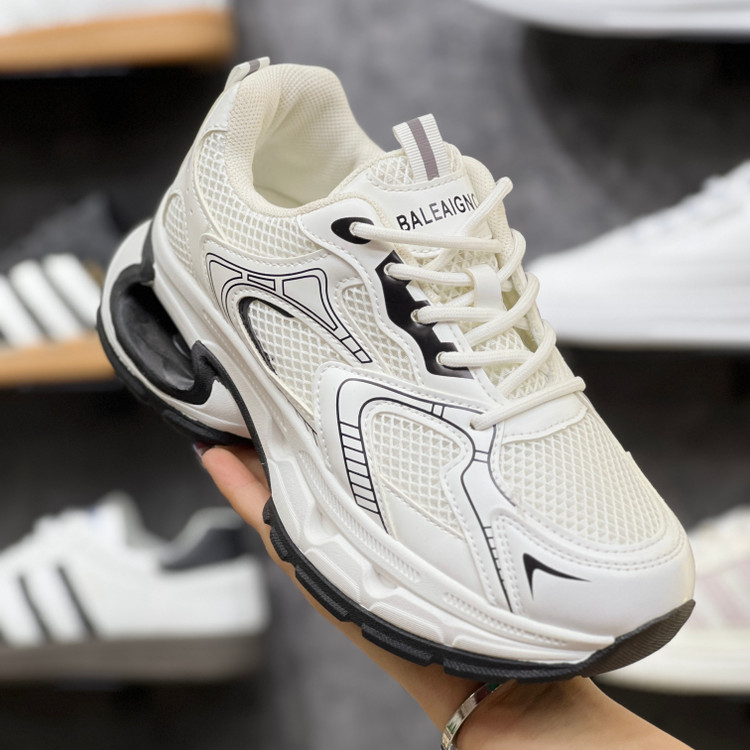 کتونی وارداتی K.Shoes مدل Balenciaga لژ خاص فوقالعاده سبک رنگ سفید