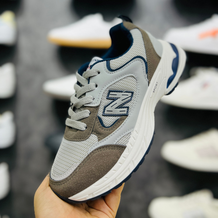 کتونی وارداتی Win Star زنانه مدل New Balance 530 رنگ طوسی آبی با زیره طبی