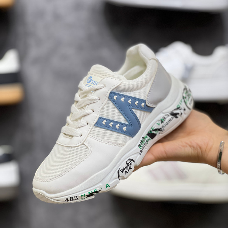 کتونی وارداتی New Balance زنانه سفید - تصویر 3